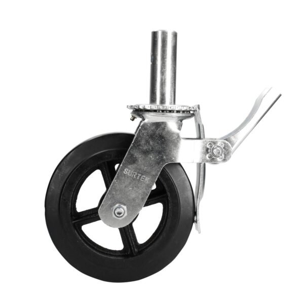 Rodaja de hule para andamio con freno 8" Surtek