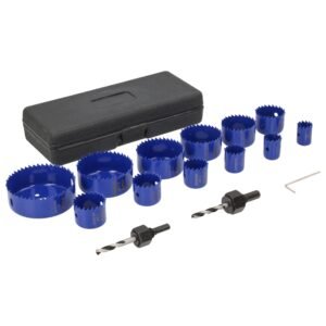 Juego de sierras cortaciruclos, 15 piezas Foy