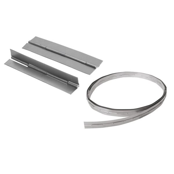 Bisagra piano 1-1/4" x 1 m, natural, en caja Lock