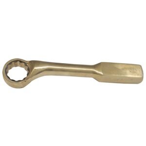 Llave de golpe acodada de bronce-aluminio antichispa metrica, 12 puntas, 50 mm Urrea