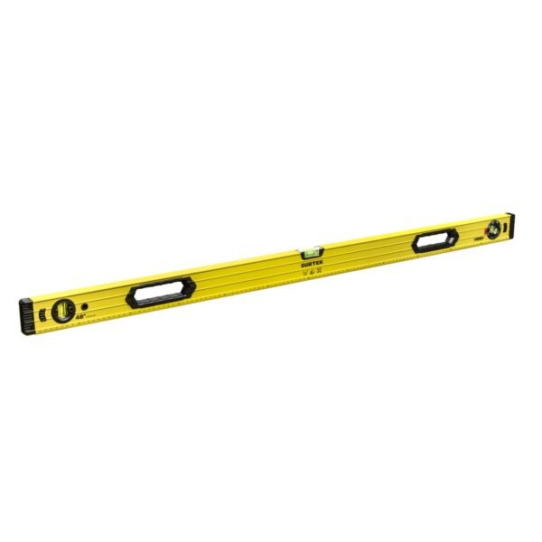 Nivel magnetico anti-impacto de aluminio 48" Surtek