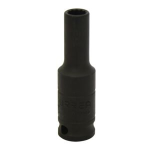 Dado de impacto largo cuadro de 3/8", 12 puntas, en pulgadas, 3/8" Urrea