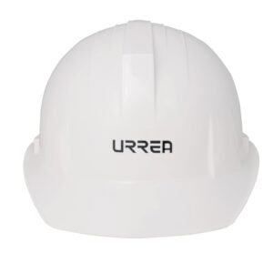 Casco de seguridad con ajuste de intervalos de 4 puntos, color blanco Urrea