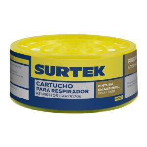 Cartucho para respirador con proteccion para pintura en aerosol Surtek