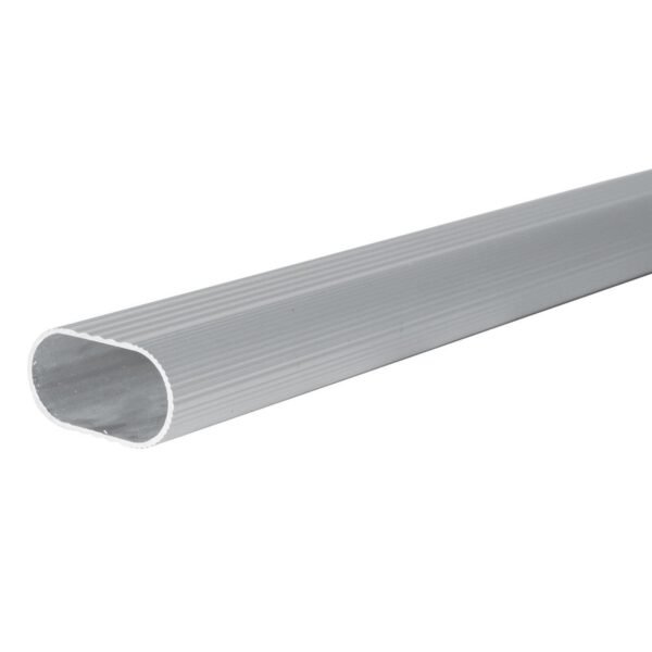Tubo ovalado para closet 3 m, de aluminio Lock