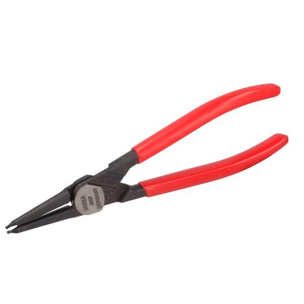 Pinza para anillos de retencion con mango rubber grip forjadas tipo interno angulo de 0° Urrea