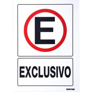 Señal "Exclusivo" Surtek