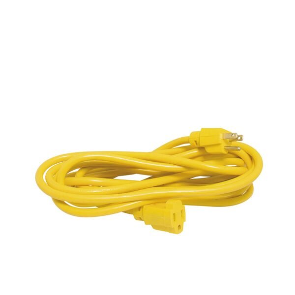 68802776 Extension electrica uso rudo aterrizada color amarillo, 10 m Surtek