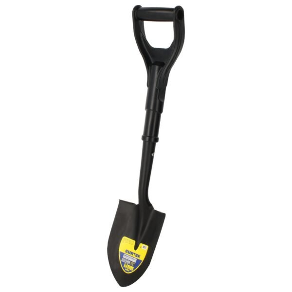 Pala cajuelera con mango de plastico con puño plastico "D", redonda. Surtek