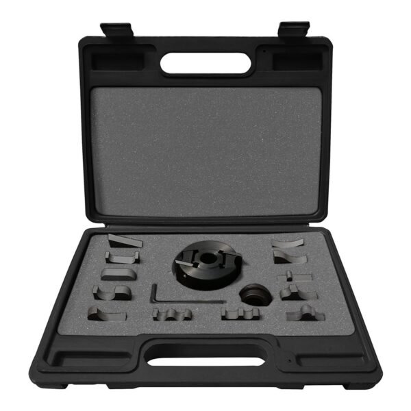 Juego de cabeza y cortadores para trompo de madera, 13 piezas Surtek