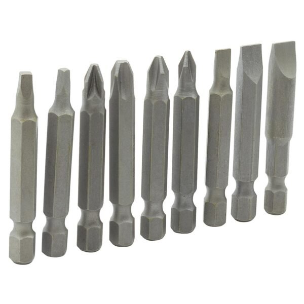 68813648 Juego combinado de puntas hexagono de 1/4", 9 piezas en blister Surtek