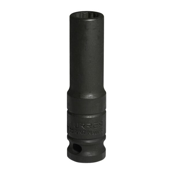 68801139 Dado de impacto largo cuadro de 1/2", 12 puntas, metrico, 12 mm Urrea