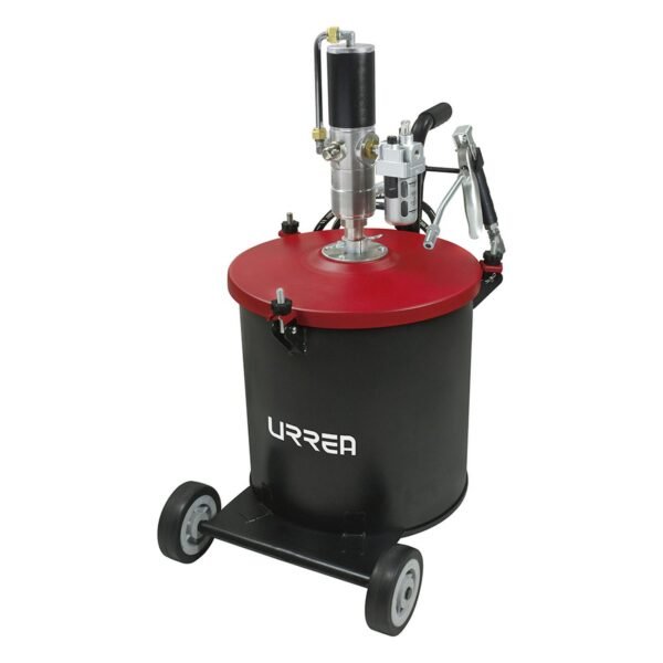 68808936 Inyector de grasa con cubeta neumatico de 30 kg, 7,500 PSI Urrea
