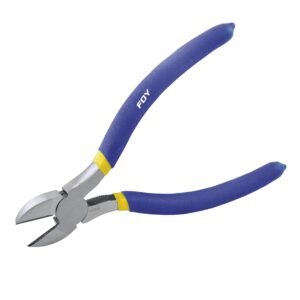 Pinza para electricista con mango con doble plastisol de 6" corte diagonal Foy
