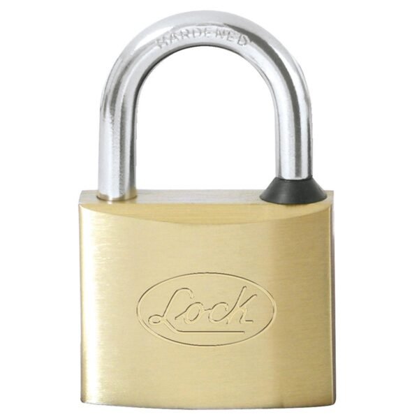 Candado de laton corto 50 mm, llave estandar Lock