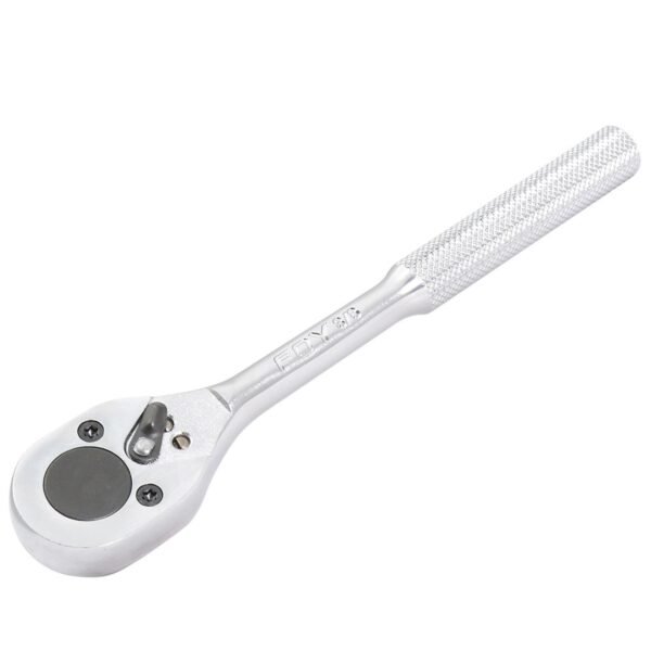 Matraca reversible cromada, para dado cuadro de 3/8" Foy