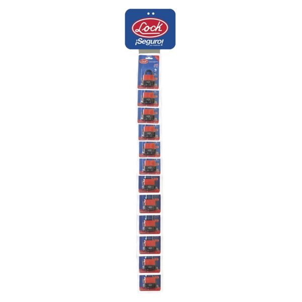 Tira de impulso con candados impermeables llave estandar 8 x 100 cm, 13 piezas Lock