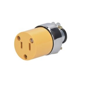 68801396 Contacto blindado polarizado, color amarillo Surtek