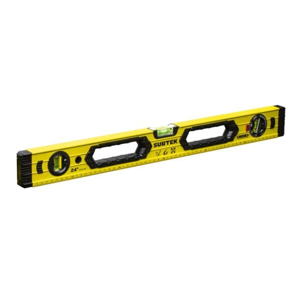 Nivel magnetico anti-impacto de aluminio 24" Surtek