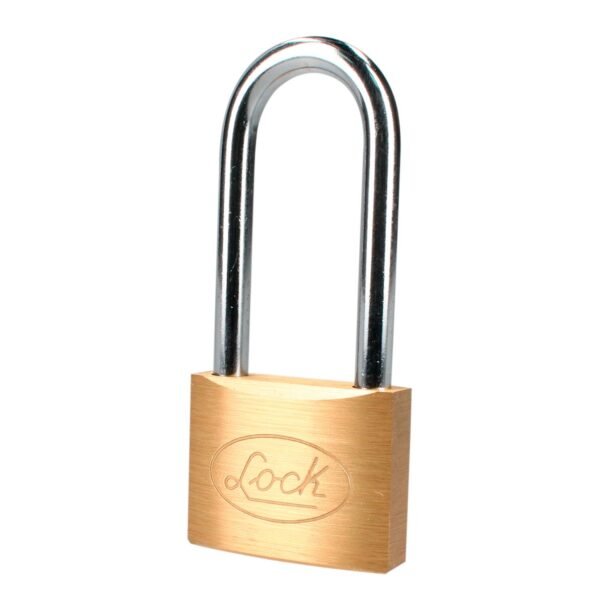 Candado de laton largo 50 mm, llave estandar Lock