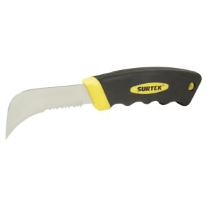 68799469 Cuchillo de acero inoxidables con mango bimaterial de 8", para linoleo Surtek