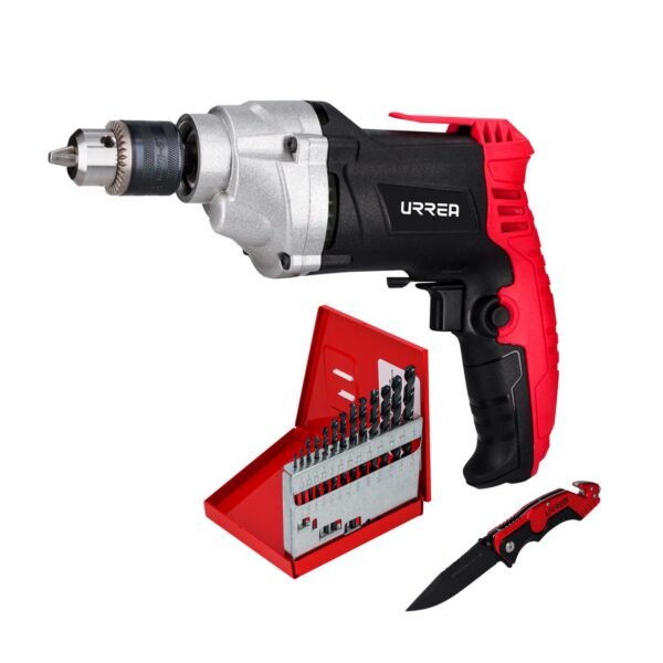 68800453 Juego de taladro con accesorios, 15 piezas Urrea