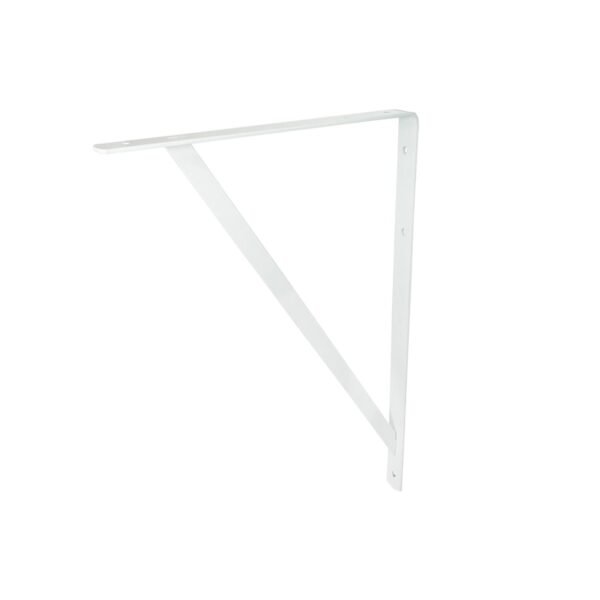 Mensula con soporte color blanco 13 x 20" Surtek