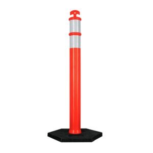 68806729 Poste delimitador con base y reflejante, 115 cm Surtek