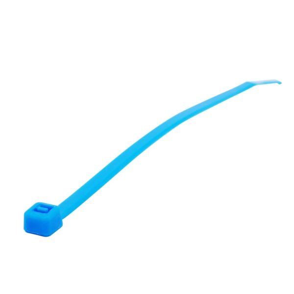 Cinchos plasticos 300 x 4.6 mm, tension 22 kg de 50 piezas, color azul Surtek