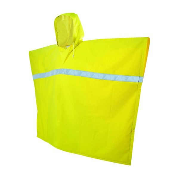 Poncho impermeable con cintas reflejantes unitalla Surtek
