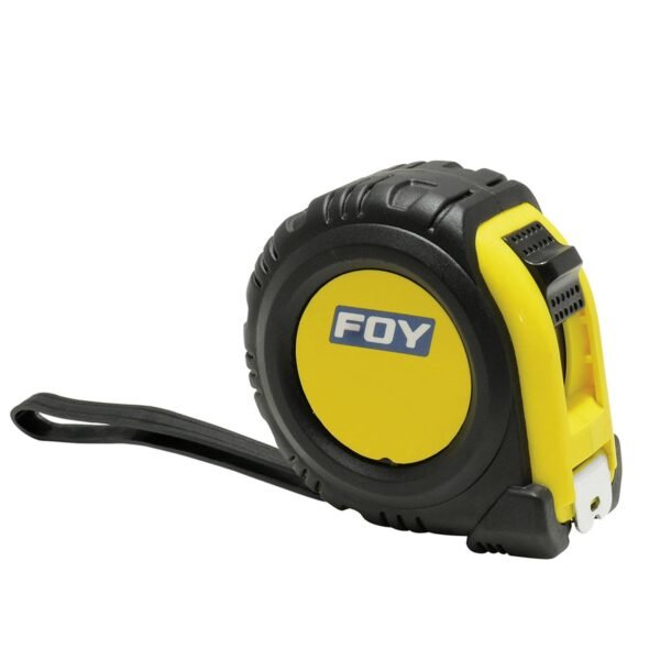 Flexometro con carcasa anti-impacto 7.5 m x 1" Foy