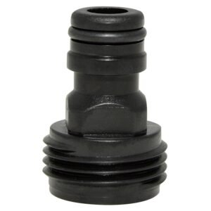 Conector para manguera de riego con sistema clic 3/4" macho Surtek