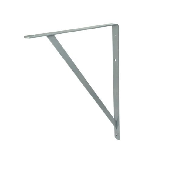 Mensula con soporte color gris 13 x 20" Surtek