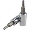 Dado con punta hexagonal cuadro de 1/4", en pulgadas, 3/32" Urrea