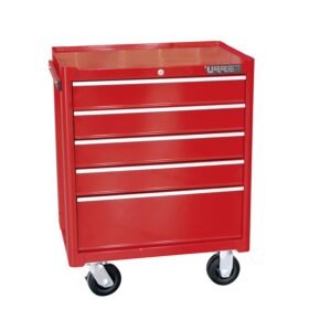 68800369 Gabinete movil con 5 gavetas color rojo 27" serie I Urrea