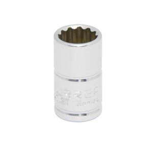 Dado cuadro de 1/4", 12 puntas, en pulgadas, 3/8" Urrea