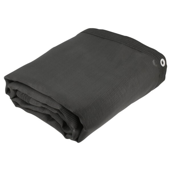 Toldo de malla sombra color negro 3 m x 3.60 m Surtek
