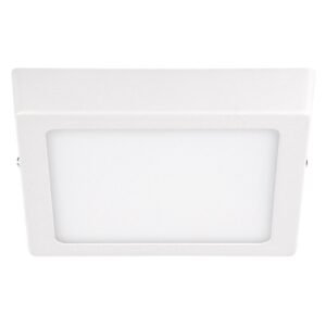 Luminario de LED de sobreponer cuadrado 12 W, luz fria Surtek