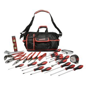 68798369 Juego combinado de herramientas para electricista 27 piezas , en maleta Urrea