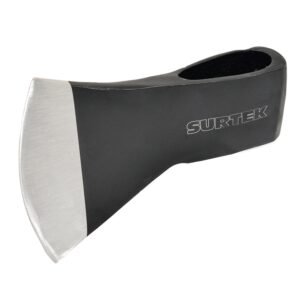 Hacha de labor entera con cabeza forjada en acero sin mango, 3-1/2 lb Surtek