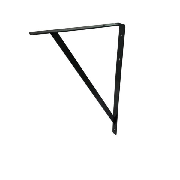 Mensula con soporte color negro 10 x 16" Surtek