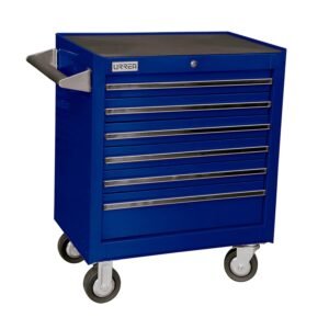 68799517 Gabinete movil 6 gavetas color azul serie X 27" Urrea