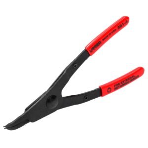 Pinza para anillos de retencion con mango rubber grip fijas tipo externo angulo de 45° Urrea