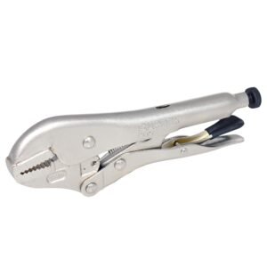 Pinza de presion de 7" quijada recta Surtek