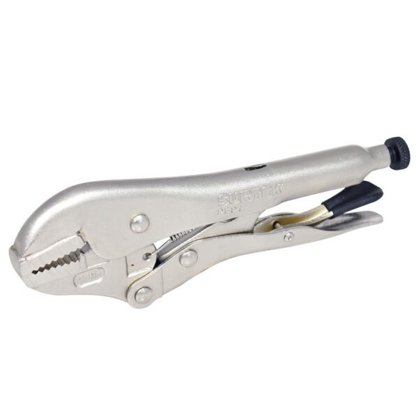 Pinza de presion de 7" quijada recta Surtek