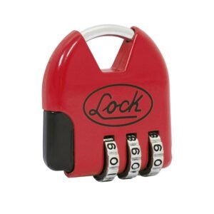 Candado de combinacion programable para maleta, rojo, 36 mm Lock