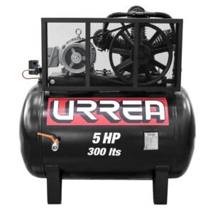 Compresor de aire electrico de banda 300L, 5HP, 220V - 440V Urrea