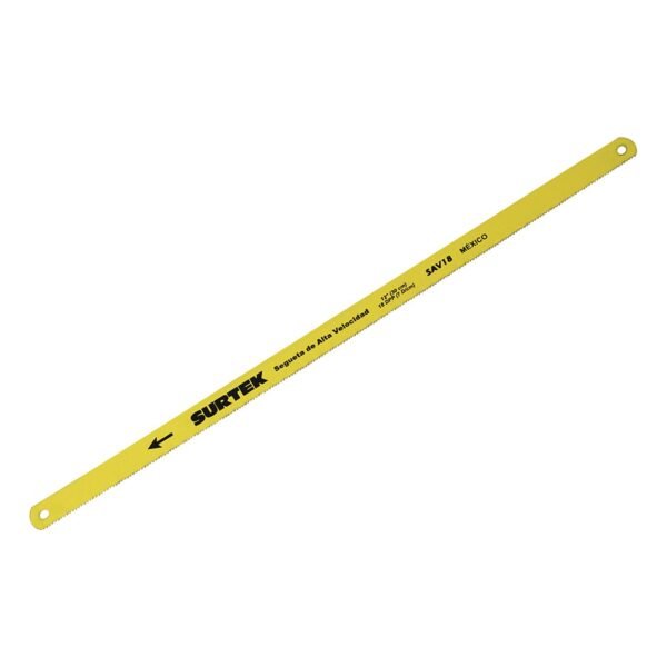 68804948 Segueta de acero alta velocidad 12", 18 DPP, 10 piezas Surtek