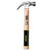 Martillo de uña curva pulido con mango de madera, 16 oz Surtek