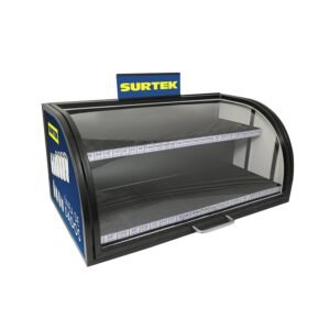 68803365 Rack despachador de mostrador para dados 63.5 x 30.5 x 32.3 cm Surtek